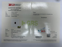 Muat gambar ke penampil Galeri, Unheated Mozambique Ruby and Diamond Ring
