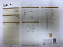將圖片載入圖庫檢視器 Matching Pair of Marquis Natural Diamonds 1.01cts/1.02cts
