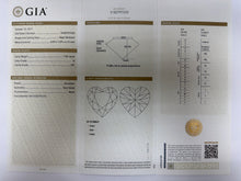 将图片加载到图库查看器，Heart shape Yellow &amp; White Diamonds Ring
