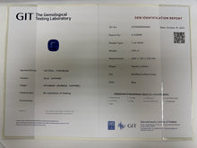 Muat gambar ke penampil Galeri, Unheated Burmese Natural Sapphire 3.04cts
