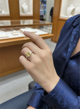 将图片加载到图库查看器，Natural Yellow Diamond Ring
