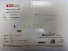 Load image into Gallery viewer, Natural Burmese Ruby 2.82cts
