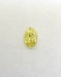 06/19 Natural Fancy Yellow 1.02cts