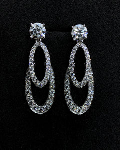 (ER#32) Pair of Diamonds Earrings