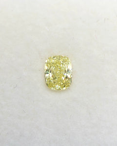 59/21 Natural Fancy Light Yellow 1.11cts