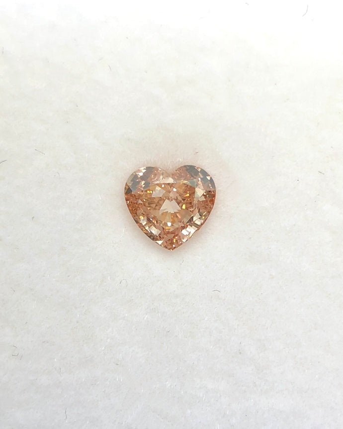 60/21 Natural Fancy Brown Orange 1.07cts